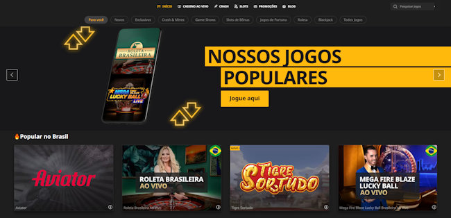 Roleta brasileira online